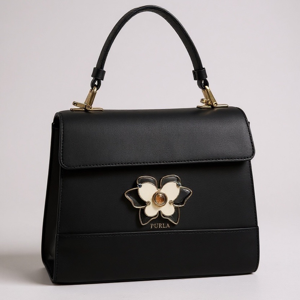 Furla Mughetto Top Handle Two Way Bag NWOT - Picture 2 of 6